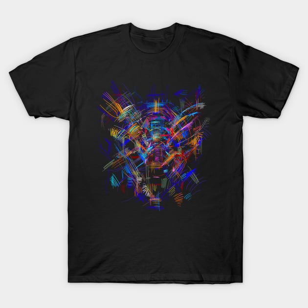 scifi pattern T-Shirt by Nikokosmos